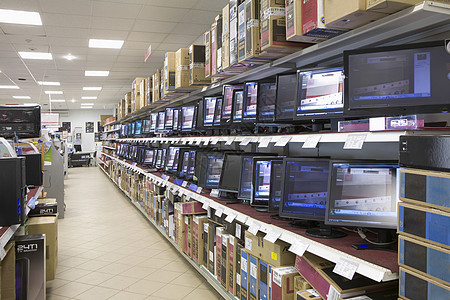 电器门面店中的通信器材零售 连接未来，服务社区