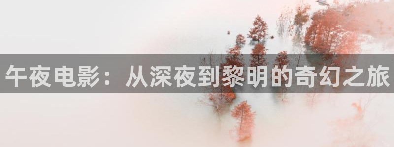 保利影城电影：午夜电影：从深夜到黎明的奇幻之旅